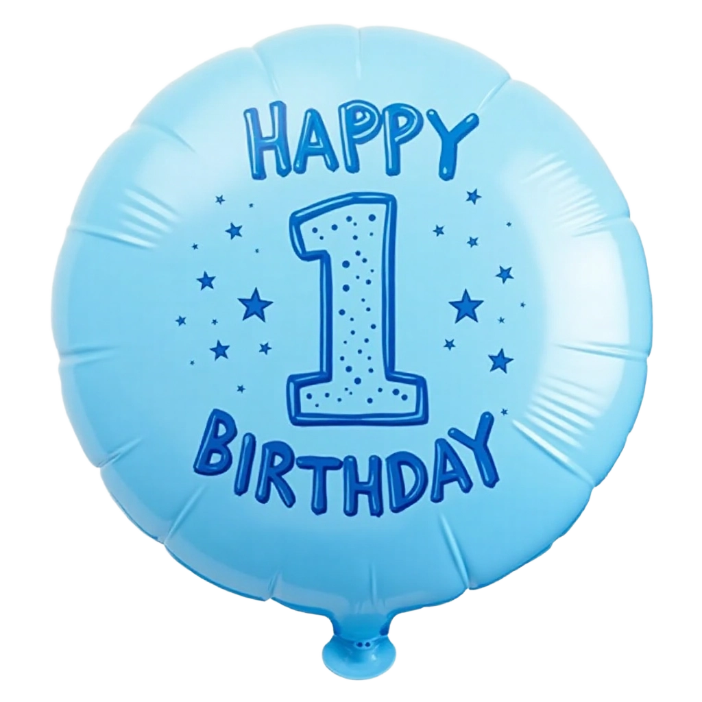 First Birthday Celebration Balloon